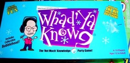 MIKE FELDMAN&#39;S WHAD YA KNOW? GAME - $225.25 MXN