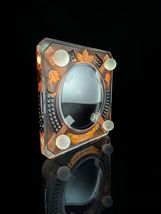 Cigar Ashtray Measures 8" square Thick Heavy Glass image 4