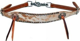 Showman Hair-On Cowhide Leather Wither Strap w/ Rawhide - $149.00