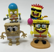 Viacom Just Play LLC Stephen Hillenburg SpongeBob SquarePants Figures 4 Mix Lot - £7.04 GBP