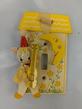 Hey Diddle Light Switch Cover Nursery Decor Originals by IRMI Vintage - £13.65 GBP