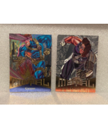 1995 Marvel Metal 2 Cycolps #91 &amp; #3 *Ungraded/Some Wear* BT1 - $189.87 MXN