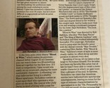 Blood And Wine Magazine Review Jack Nicholson Siskel On Screen AR1 - $5.93