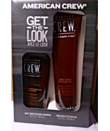 AMERICAN CREW DAILY SHAMPOO &amp; FIRM HOLD STYLING GEL SET, 8.4 FL OZ EACH NIB - €19,69 EUR