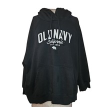 Black Crop Hooded Sweatshirt Size XL  - $24.75