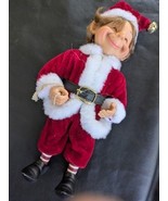 Karen Didion Santa Aide Lutin Cheminée Noël Joy Jouet Jolly Kris Kringle... - $49.32 CAD