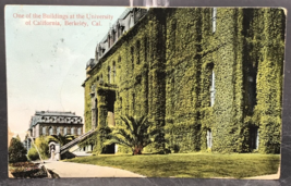 1908 Ivy Covered Building at University UC Berkeley CA Postcard California - £6.75 GBP