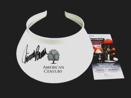 JOHNNY BENCH CINCINATTI REDS HOF CATCHER SIGNED AUTO VTG GOLF VISOR CAP ... - $197.99