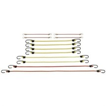 KEEPER 06313 Assorted 10-in 18-in 24-in 30-in &amp; 36-in Round Bungee Cords... - £26.70 GBP
