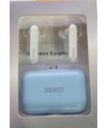 Reiko TWS Wireless Earbuds with Charging Case Macaron Finishing In Blue - $24.74