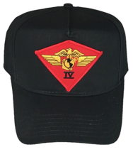 USMC MARINE CORPS 4TH FOURTH MARINE AIR WING MAW HAT RESERVE MARFORRES A... - $16.99
