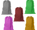 6 Heavy Duty Jumbo Sized Laundry Bag Nylon 28&quot; X 36&quot; College Home Dorm G... - $37.99