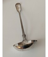 Ancien Hall &amp; Elton Argent Plaque Louche à Soupe Cuillère 12.5 &quot; Monogramed - $971.24 MXN