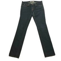 J Brand Jeans 27 Womens Petite Pencil Leg Blue Denim Actual W30 L32 Ink  - £19.45 GBP