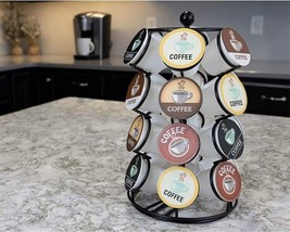 Carousel Coffee pod Holders, 1 Count (Pack of 1), Black - £33.84 GBP