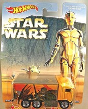 2017 Hot Wheels Pop Culture Ralph McQuarrie Star Wars HIWAY HAULER Gold/Gray wRR - £10.61 GBP