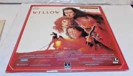 WILLOW LaserDisc LD Extended Play Val Kilmer Warwick Davis - $183.09 MXN