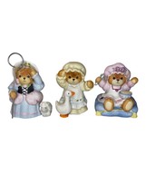 Enesco Lucy &amp; Me Nursery Rhyme Bears (3) Ms. Muffet/Bo Peep/ Mother Goos... - £19.55 GBP