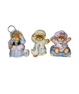 Enesco Lucy &amp; Me Nursery Rhyme Bears (3) Ms. Muffet/Bo Peep/ Mother Goos... - £19.46 GBP