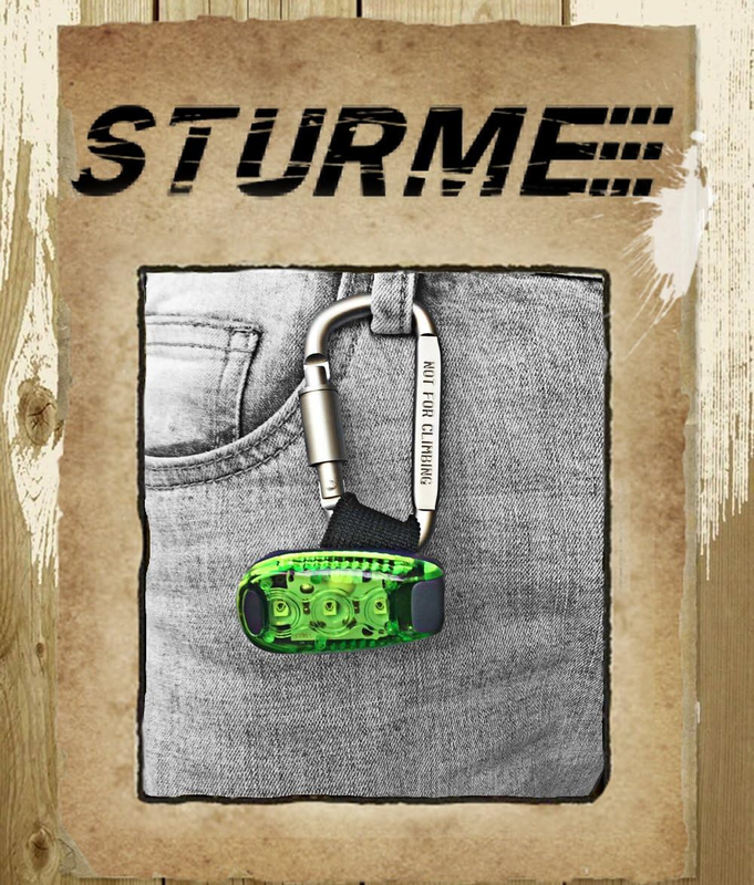 STURME LED Safety Light Strobe Lights for Daytime Running Walking Bicycle Bike K Item image 9