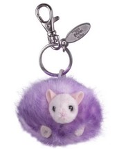 Universal S Wizarding World Of Harry Potter Purple Pygmy Puff Plush Keyc... - $465.81 MXN