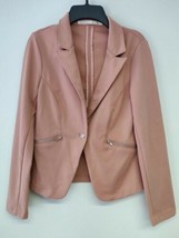 Mosaic &amp; Co. Junior Jacket Color Pastel Salmon Sz S Small - £17.62 GBP