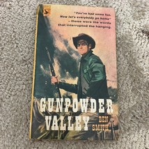 Gunpowder Valley Western Paperback Book by Ben Smith from Airmont Books 1962 - £9.76 GBP