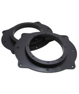 Audiopipe  6x9&quot; to 6&quot; PVC Plastic Adapter Ring Spacer Black (Pair) Brand... - $36.25