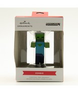 Minecraft ZOMBIE 2020 Hallmark Red Box Holiday Christmas Tree Ornament NEW - £9.95 GBP