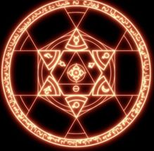 100x CIRCLE OF PROTECTION EXTREME WORKS CEREMONIAL MAGICK 98 yr Witch Cassia image 2