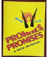 PROMISES, PROMISES 1971 GENE RUPERT JENNY OHARA THEATRE PLAY PROGRAM MIN... - $20.00