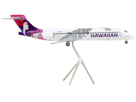 Boeing 717-200 Commercial Aircraft &quot;Hawaiian Airlines&quot; White with Purple Tail &quot;G - £100.74 GBP
