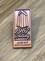 1967 Society Auburn Montgomery Lapel Pin Pinback Civil Rights KG - $9.89