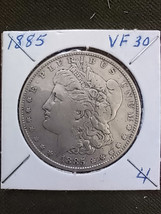 1885-P VF Details Morgan Silver Dollar, Very Fine U.S. $1 coin - £31.57 GBP