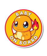 Baby On Board Kanto Fire Starter Sticker - $8.99