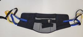 Large Patient Aid Padded Sit to Stand Lift Sling with Back Support Paddi... - $16.65