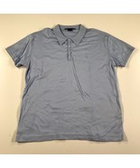 Ralph Lauren Golf Polo Shirt Womens Large Light Blue Collared Short Slee... - £13.78 GBP