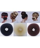1 Piece Hair Foam Foundation 2 Create a Bun with Hair Donut Chignon Fren... - $3.41 CAD
