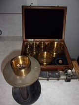 Antique Brass Ring Spherometer Lens Optics Meter, Signed Jena Carl Zeiss NO.1311 - £2,318.13 GBP