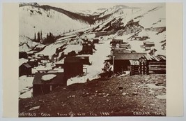 Garfield Colorado Mining Camp As Seen in 1886 Salida Museum c2002 Postca... - $19.95