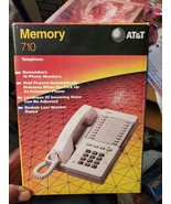 Vintage AT&amp;T Memory 710 Telephone Memory Wall Desk Beige OPEN BOX. - $65.44
