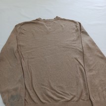 Gap V-Neck Men's Tan/Beige Cotton Pullover Shirt Long Sleeve Size Medium image 13