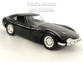 5.25 inch 1967 Toyota 2000GT 1/32 Scale Diecast Model - Jada - Black - $16.82