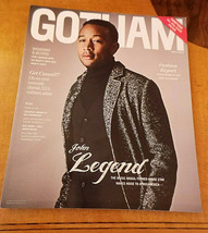 Gotham Magazine John Legend; Men&#39;s Fashion; Karl &amp; Italian Style; NYC Fall 2016 - £19.16 GBP