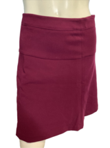 Loft Cranberry Lined A Line Skirt Size 0 - $22.79