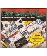 Business Card maker CDRS791 PC CD-Rom by Cosmi  for Win 98/XP  2005 - $16.12 CAD