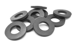 1&quot; ID x 2&quot; OD x 1/4&quot; Thick  Large Rubber Flat Washers Spacers Various Pack Sizes - £10.58 GBP+