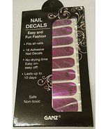 Halloween Nail Decals (Purple Spiderweb) - £3.79 GBP