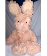 Animal Adventure Tan Fluffy Bunny Plush 15" New - $12.75