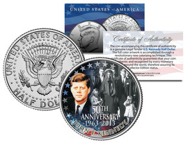 President Kennedy Assassination Funeral Jackie Onassis Jfk Half Dollar Coin - £6.71 GBP